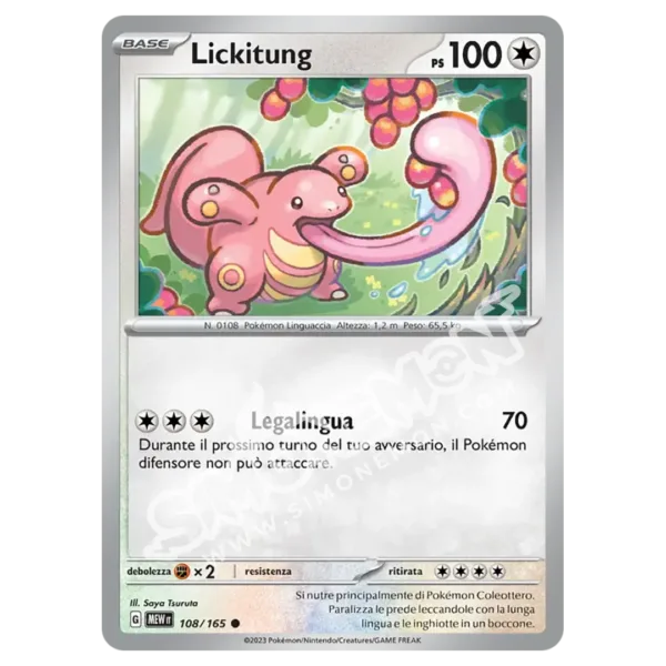 Lickitung 108/165 151 (IT)