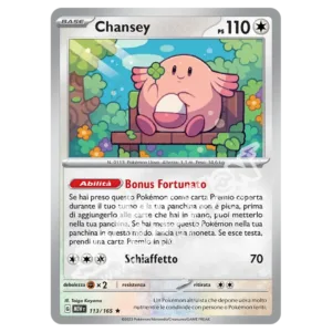 Chansey 113/165 151 Foil (IT)