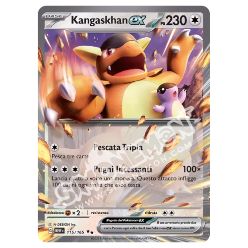 Kangaskhan-ex 115/165 151 (IT)