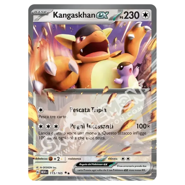 Kangaskhan-ex 115/165 151  (IT)