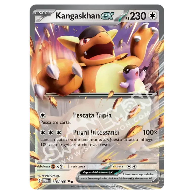 Kangaskhan-ex 115/165 151 (IT)