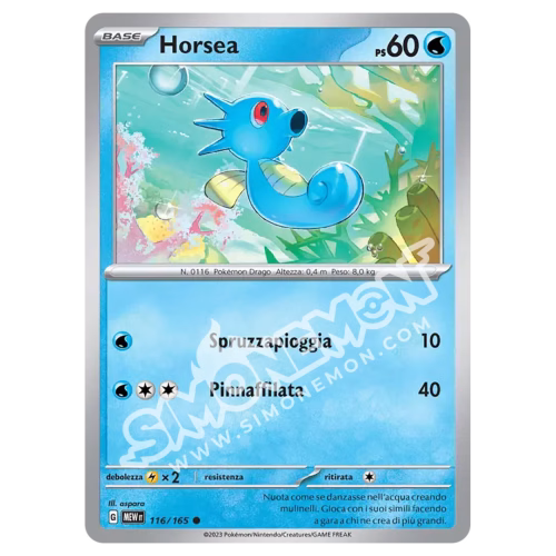 Horsea 116/165 151 (IT)