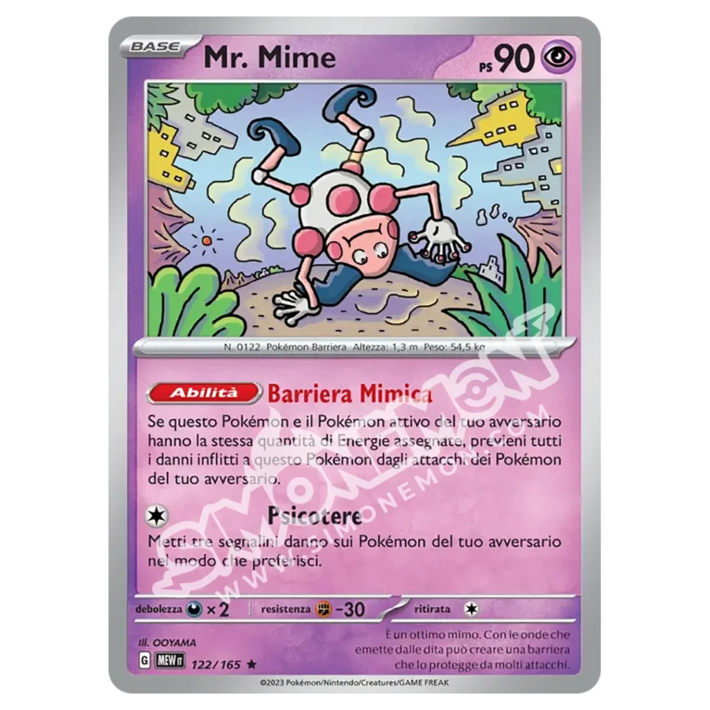 Mr. Mime 122/165 151 (IT)