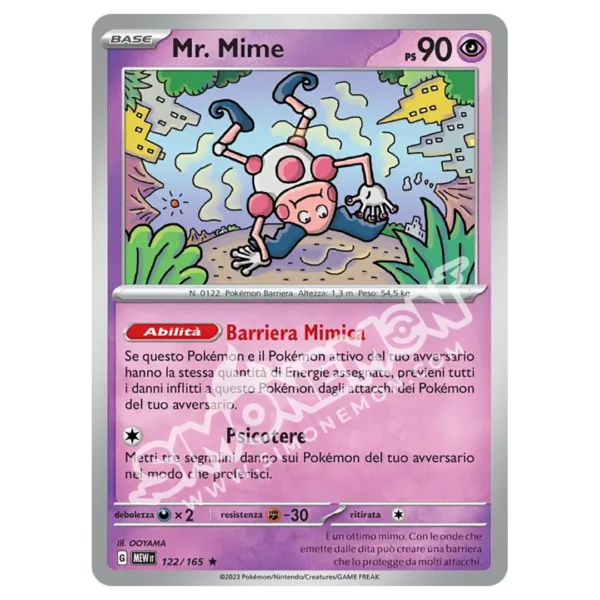 Mr. Mime 122/165 151 (IT)