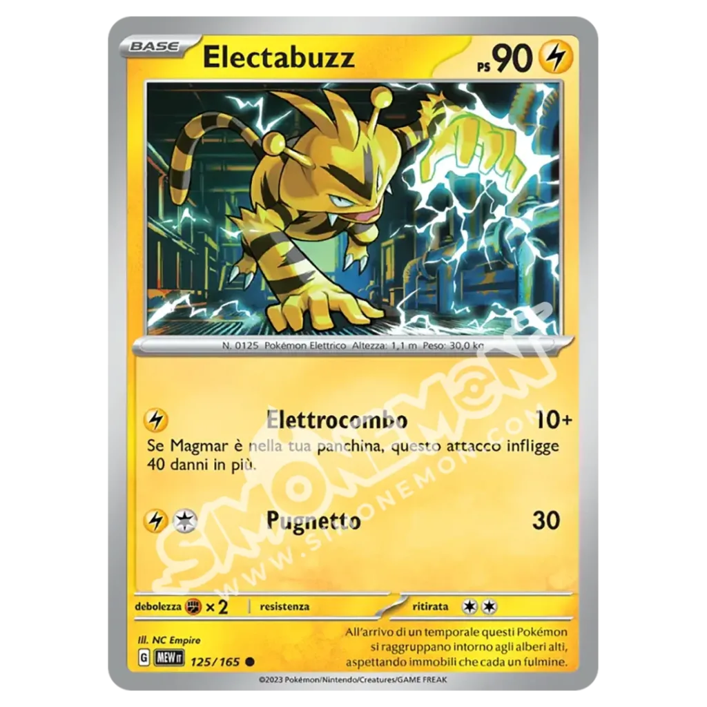Electabuzz 125/165 151 (IT)
