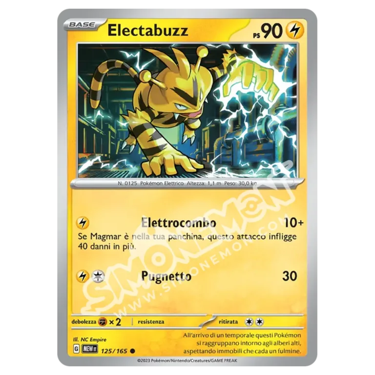 Electabuzz 125/165 151 (IT)