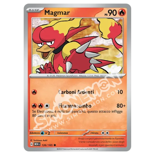 Magmar 126/165 151 (IT)