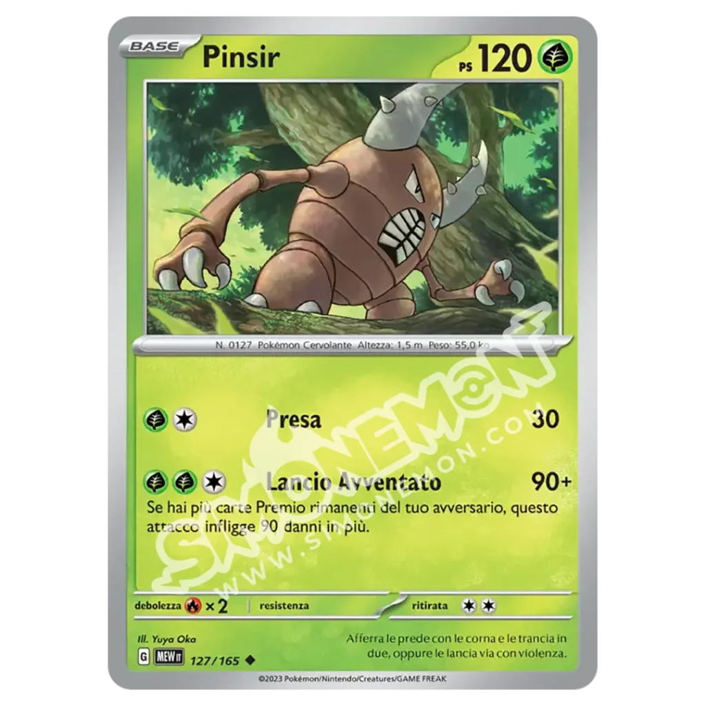 Pinsir 127/165 151 (IT)