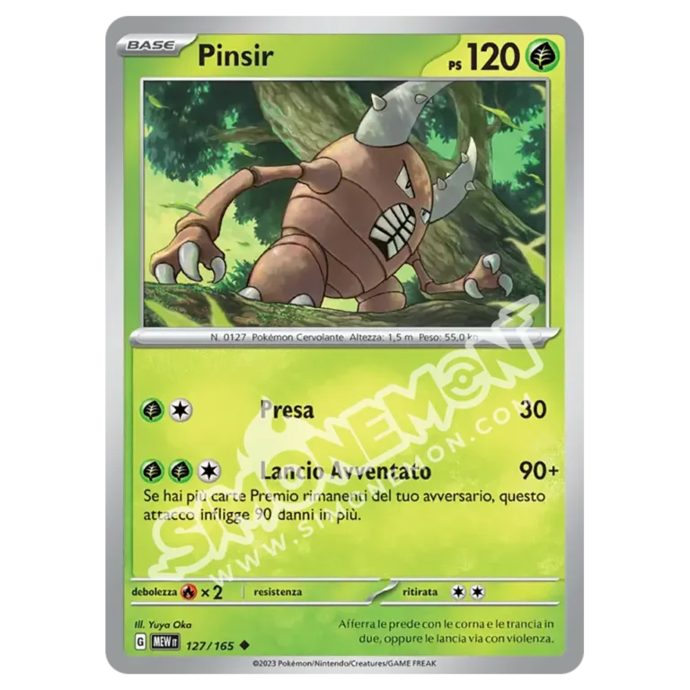 Pinsir 127/165 151 (IT)