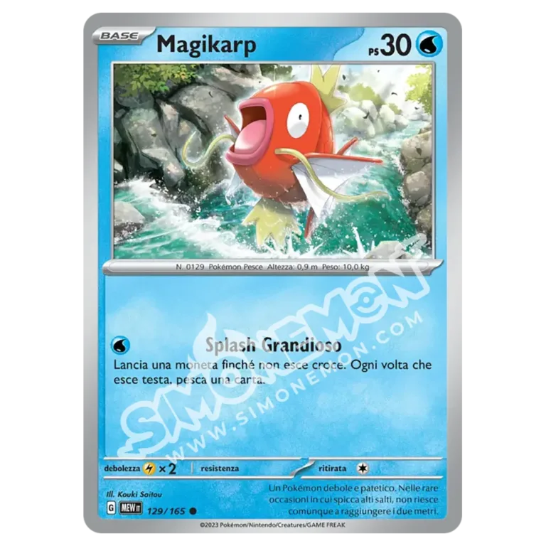 Magikarp 129/165 151 (IT)