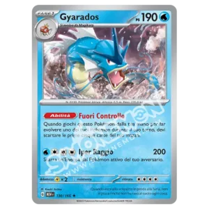 Gyarados 130/165 151 Foil (IT)