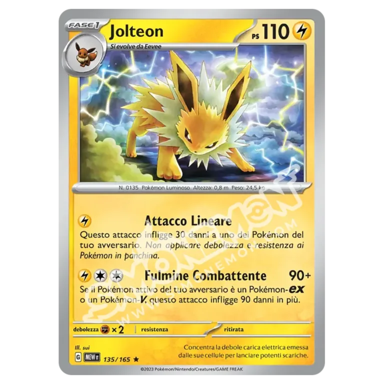 Jolteon 135/165 151 (IT)