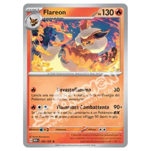 Flareon 136/165 151 Foil (IT)