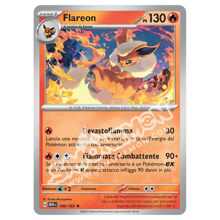 Flareon 136/165 151 (IT)