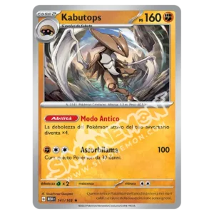 Kabutops 141/165 151 Foil (IT)
