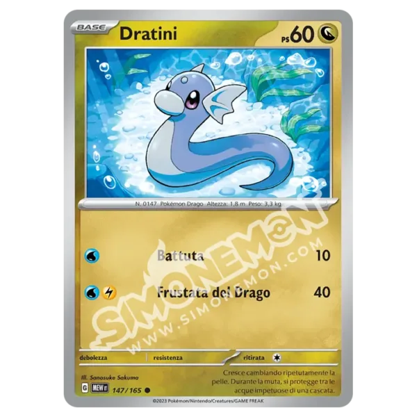 Dratini 147/165 151  (IT)