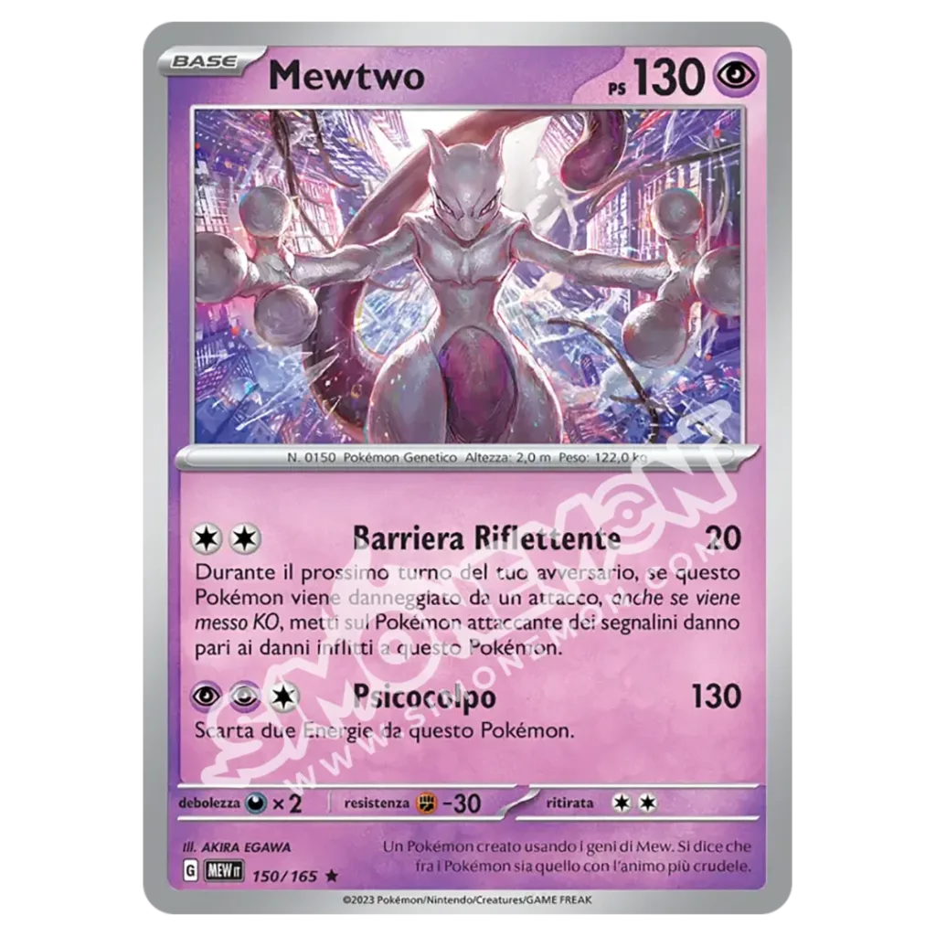 Mewtwo 150/165 151 Foil (IT)
