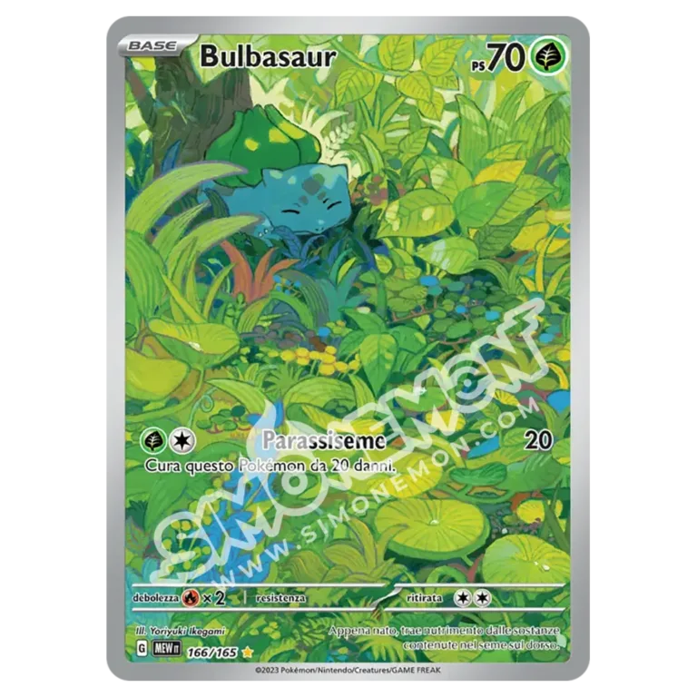 Bulbasaur 166/165 151 (IT)