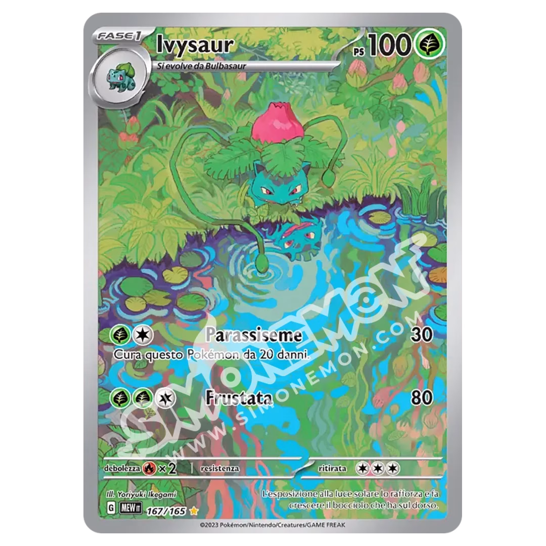 Ivysaur 167/165 151 (IT)