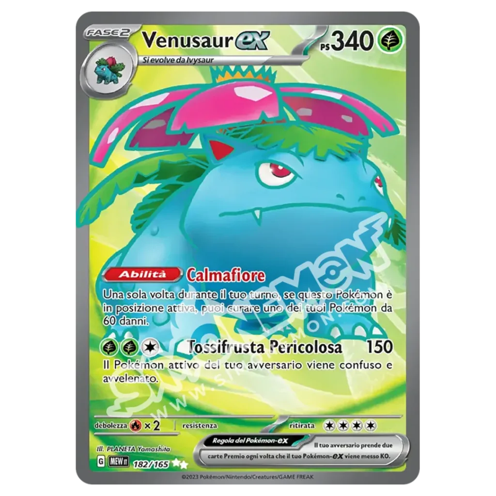 Venusaur-ex 182/165 151 (IT)