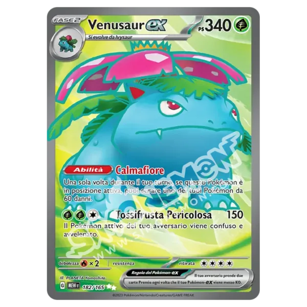 Venusaur-ex 182/165 151 (IT)