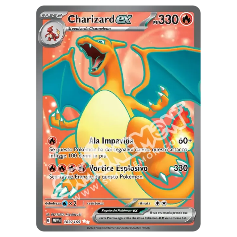 Charizard-ex 183/165 151 (IT)