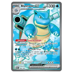 Blastoise-ex 184/165 151  (IT)