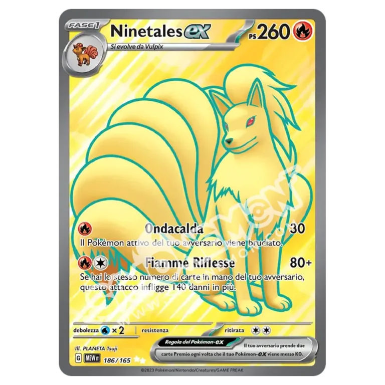 Ninetales-ex 186/165 151 (IT)