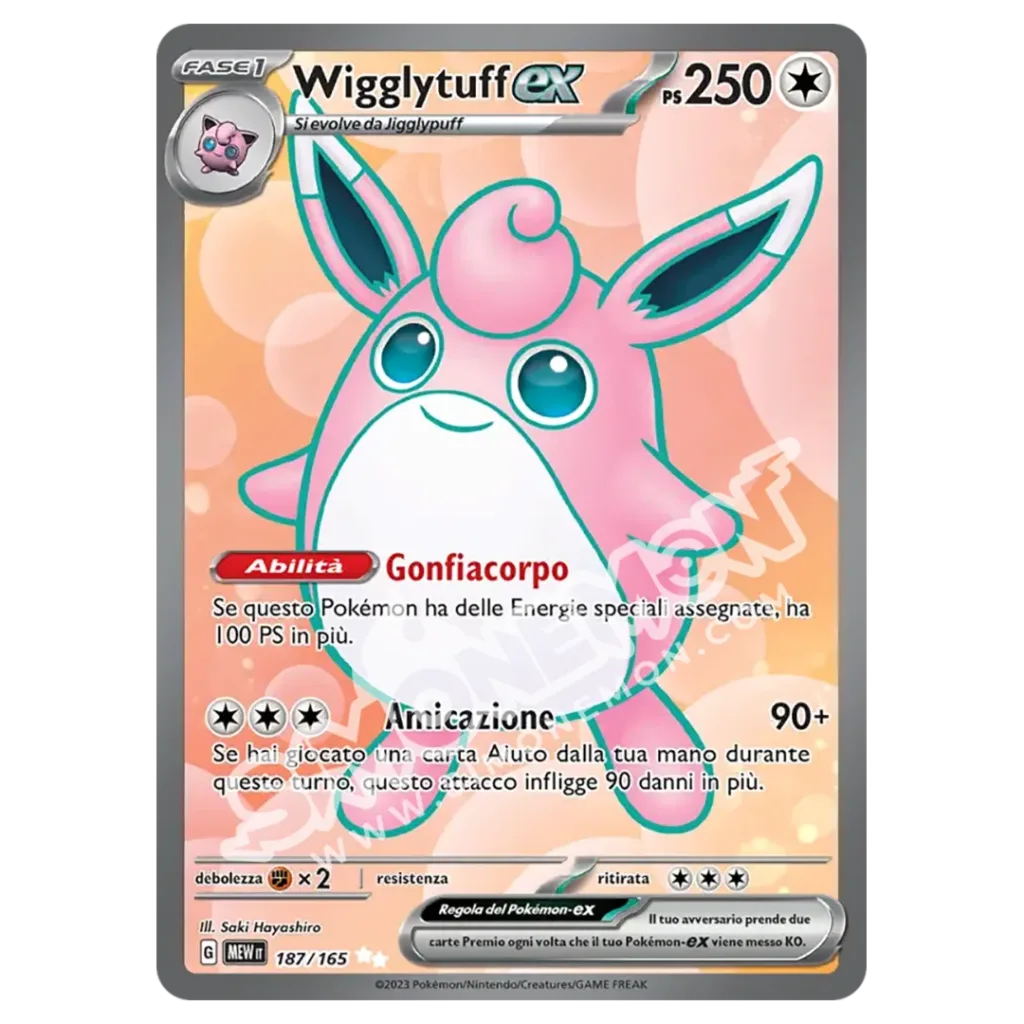 Wigglytuff-ex 187/165 151  (IT)