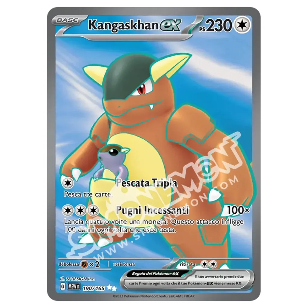Kangaskhan-ex 190/165 151 (IT)