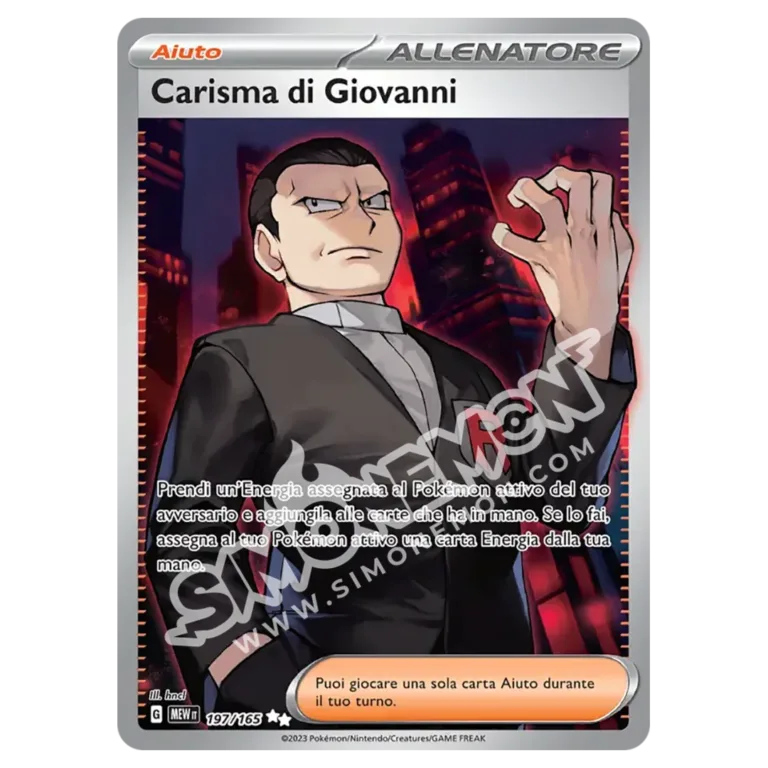 Carisma di Giovanni 197/165 151 (IT)
