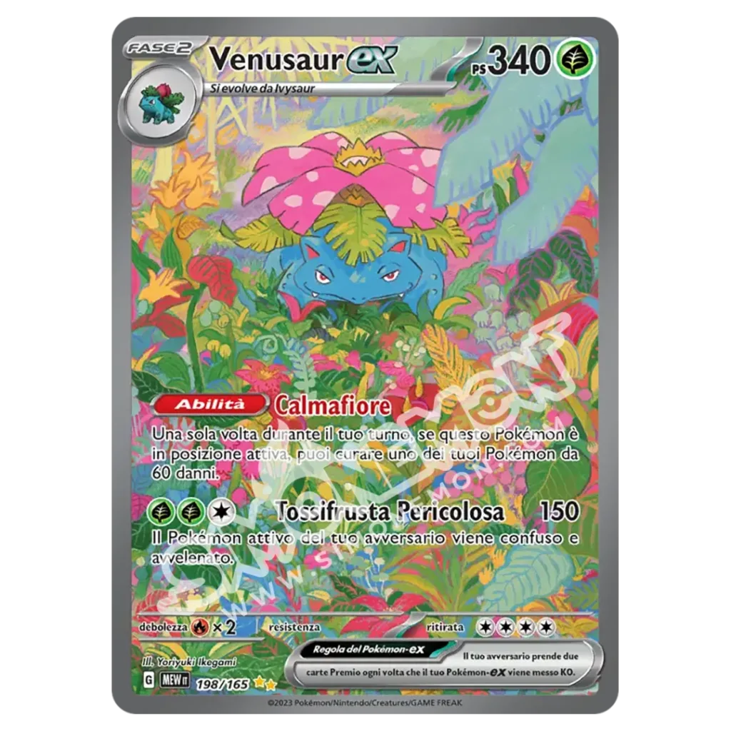 Venusaur-ex 198/165 151 (IT)
