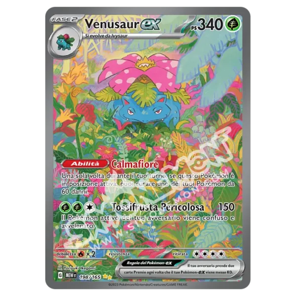 Venusaur-ex 198/165 151 (IT)