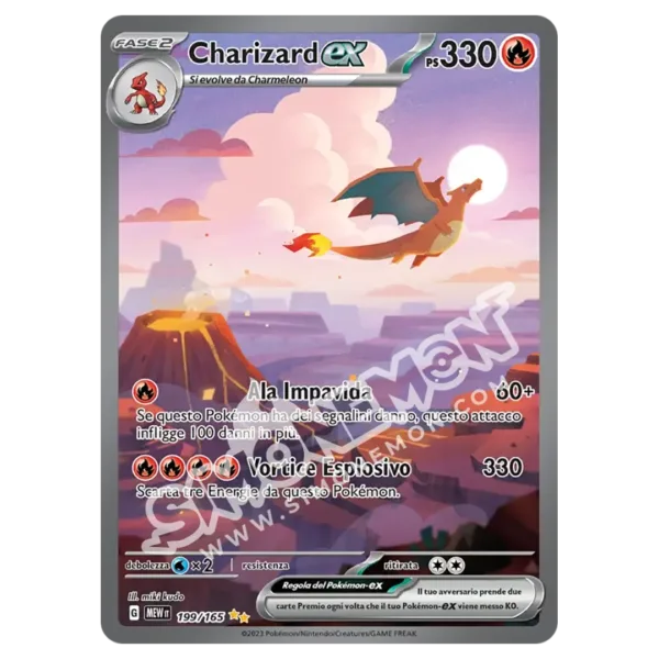 Charizard-ex 199/165 151 (IT)