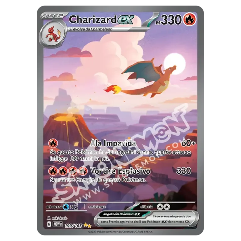 Charizard-ex 199/165 151 (IT)
