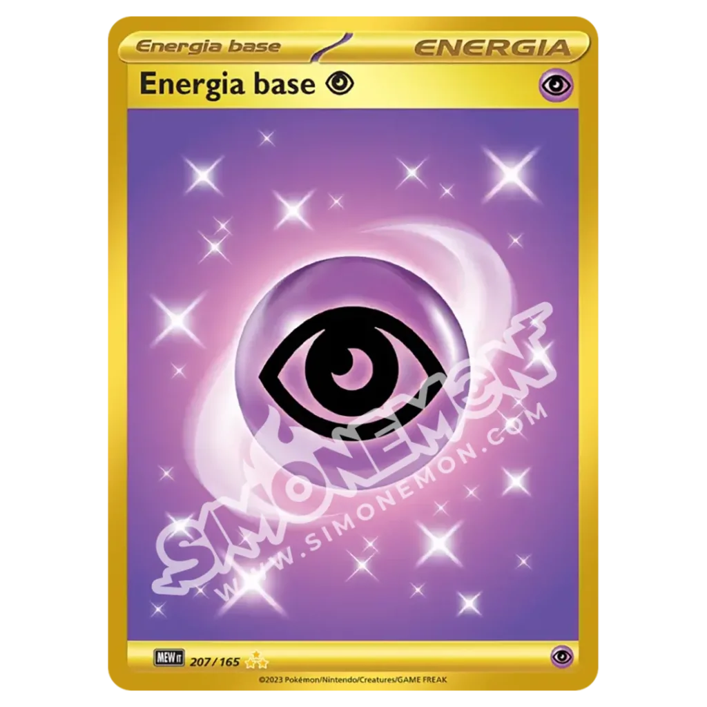 Energia base Psychic 207/165 151 (IT)