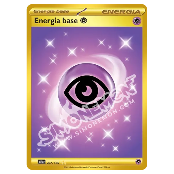 Energia base Psychic 207/165 151 (IT)