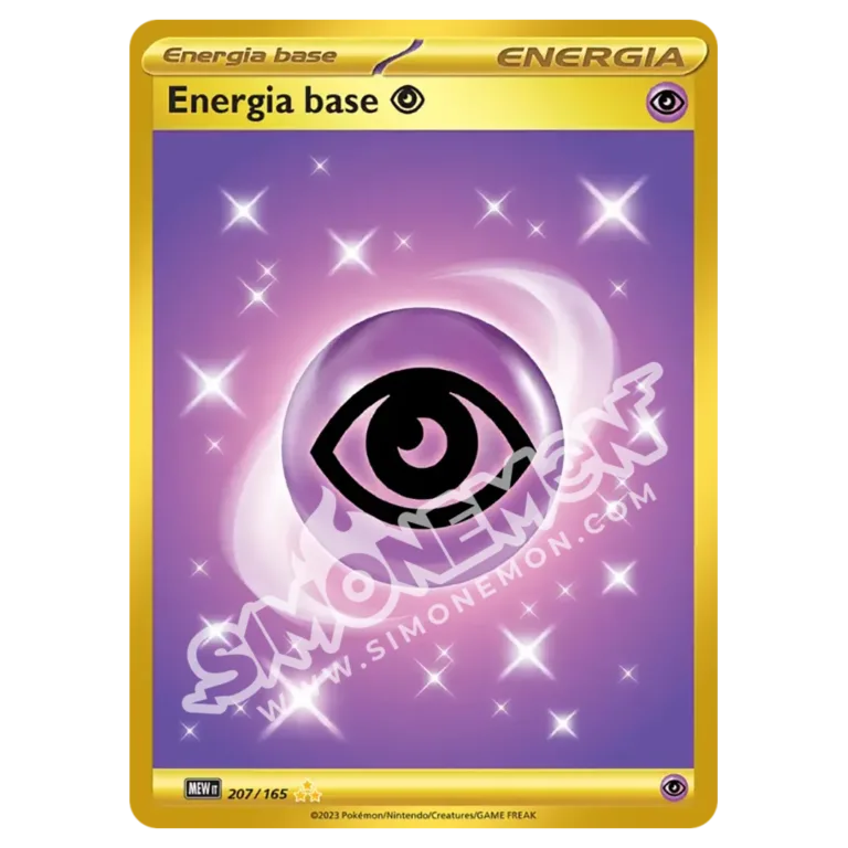Energia base Psychic 207/165 151 (IT)