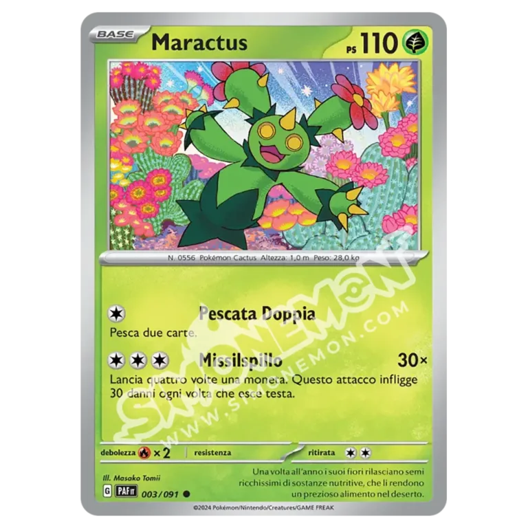Maractus 003/91 Destino di Paldea (IT)