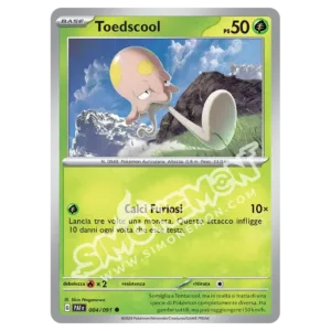 Toedscool 004/91 Destino di Paldea Reverse (IT)