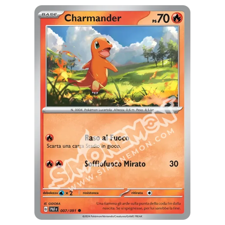 Charmander 007/91 Destino di Paldea (IT)