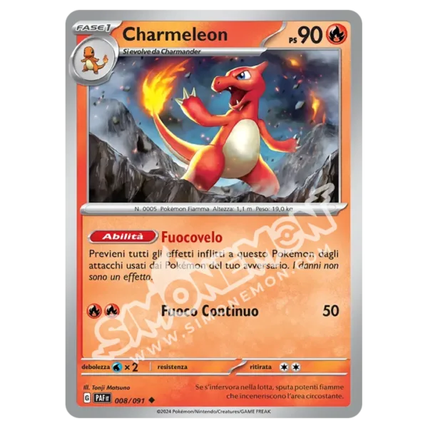 Charmeleon 008/91 Destino di Paldea  (IT)