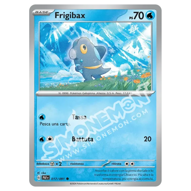 Frigibax 017/91 Destino di Paldea (IT)