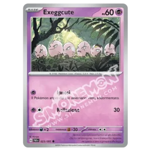 Exeggcute 023/91 Destino di Paldea Reverse (IT)