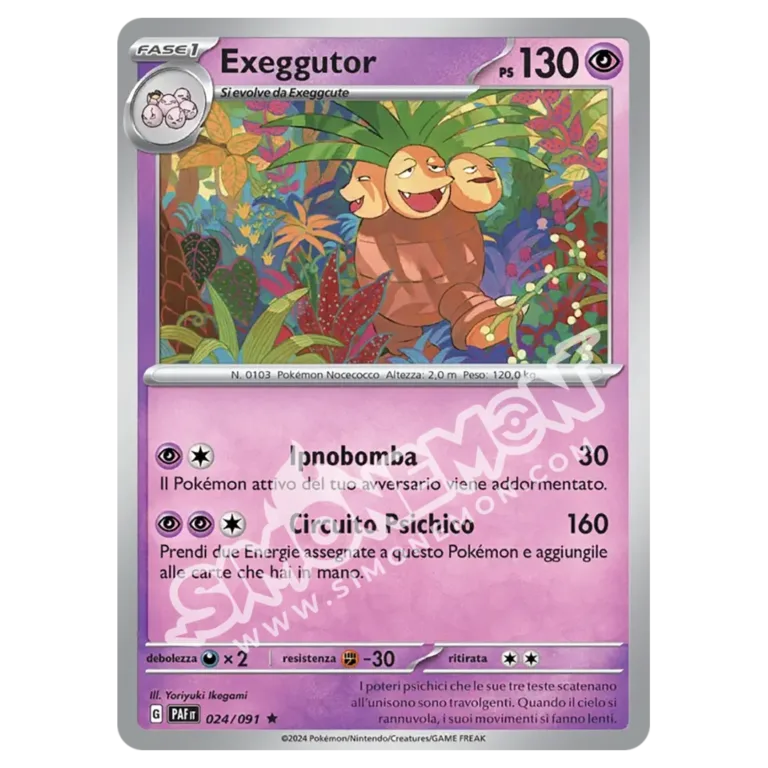 Exeggutor 024/91 Destino di Paldea (IT)