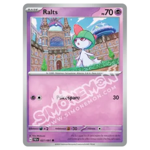 Ralts 027/91 Destino di Paldea Reverse (IT)
