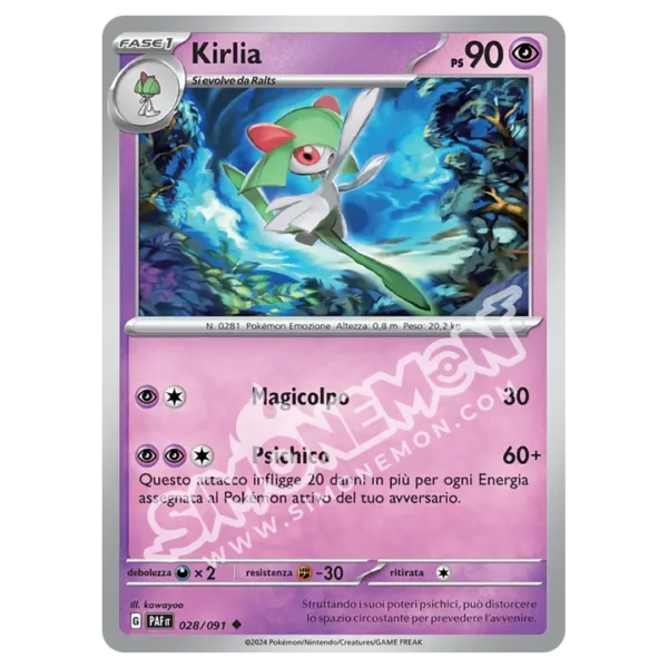 Kirlia 028/91 Destino di Paldea Reverse (IT)