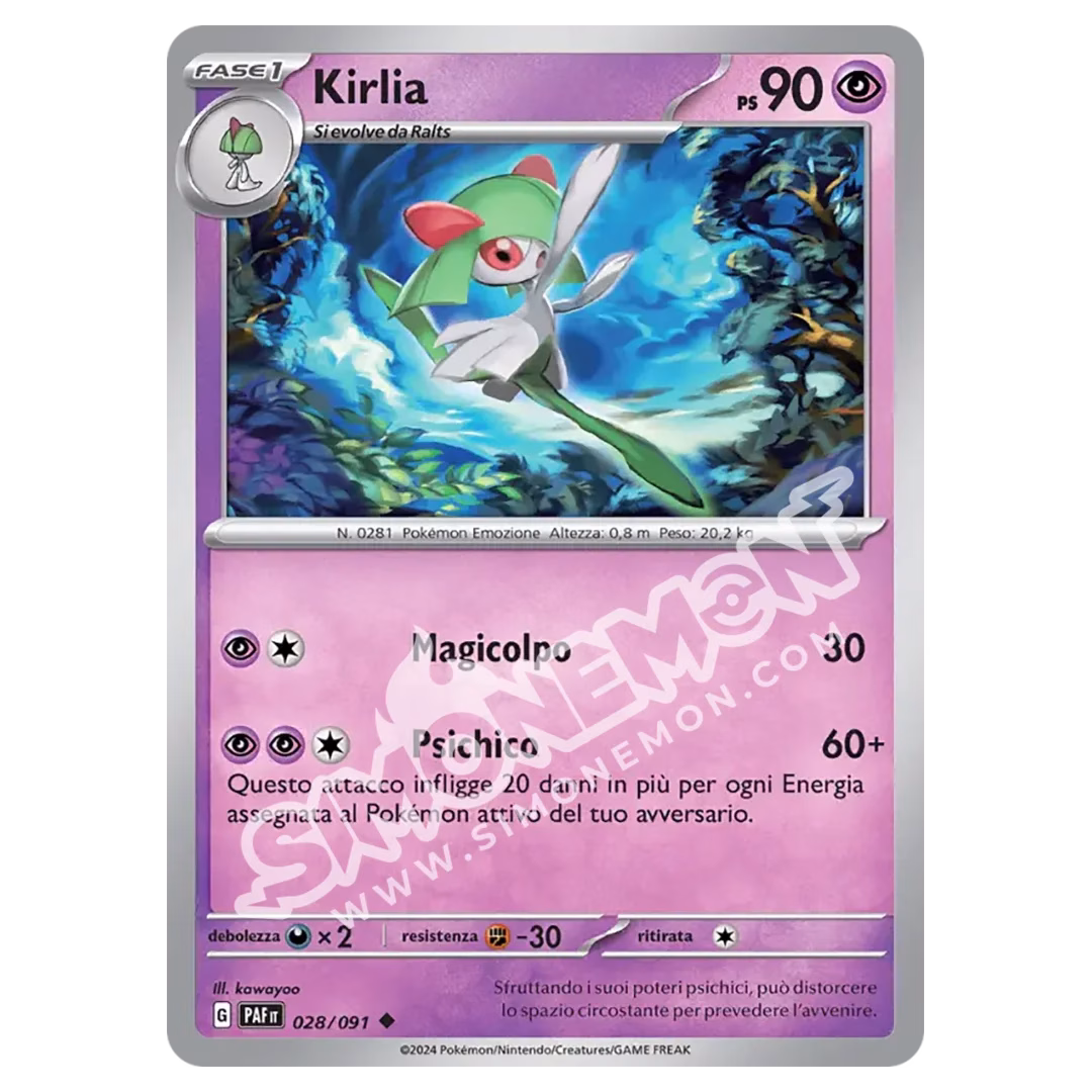 Kirlia 028/91 Destino di Paldea Reverse (IT)