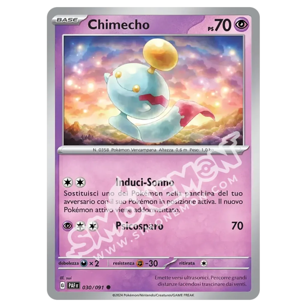 Chimecho 030/91 Destino di Paldea Reverse (IT)