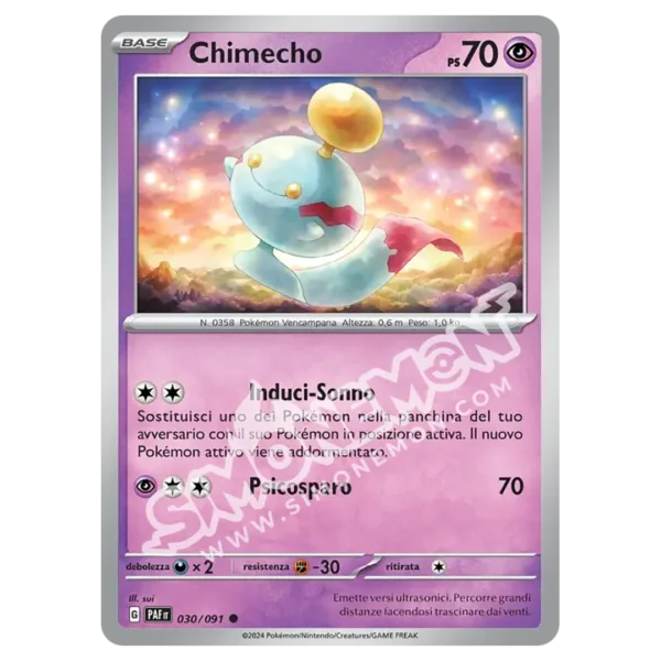 Chimecho 030/91 Destino di Paldea Reverse (IT)